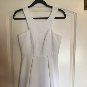 BCBGeneration White Eyelet Dress